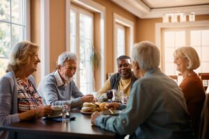 What Are the Advantages of Living in a 55+ Community - senior living lafayette - maison levie